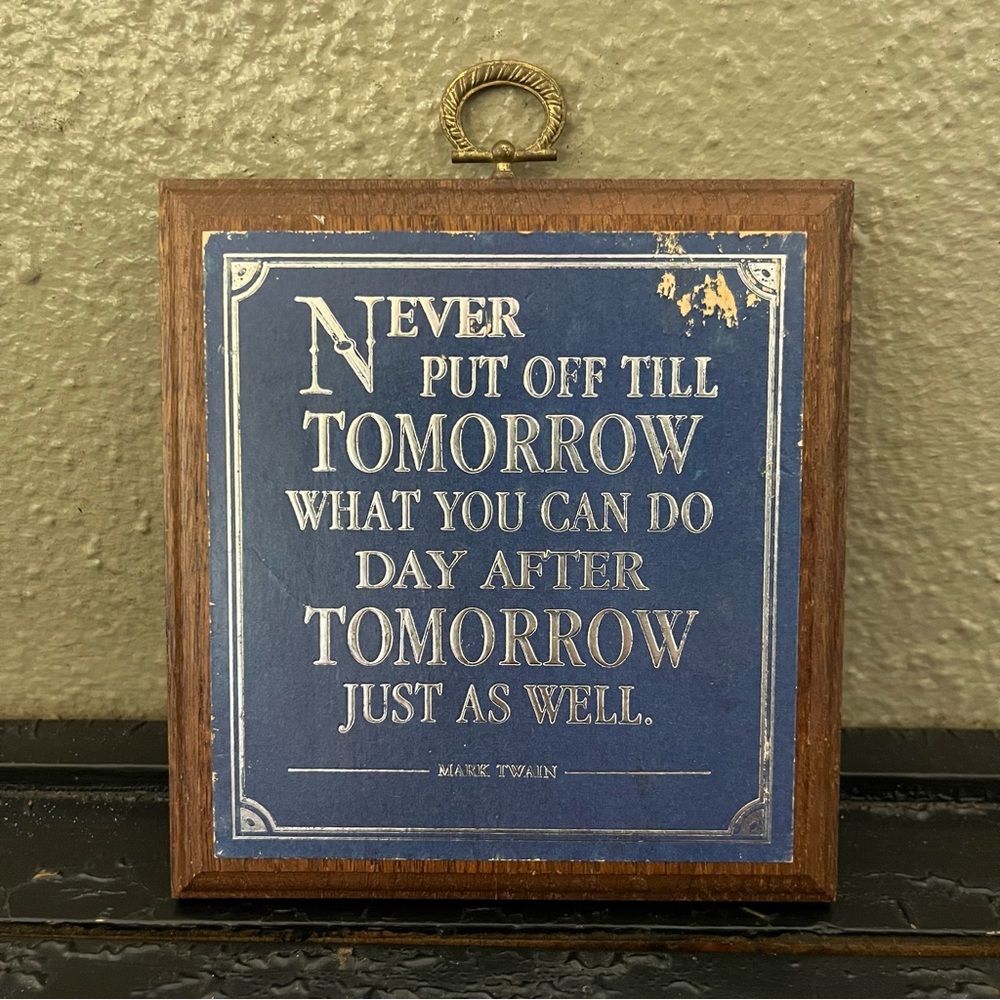 Hallmark Home Decor Wall Plaque